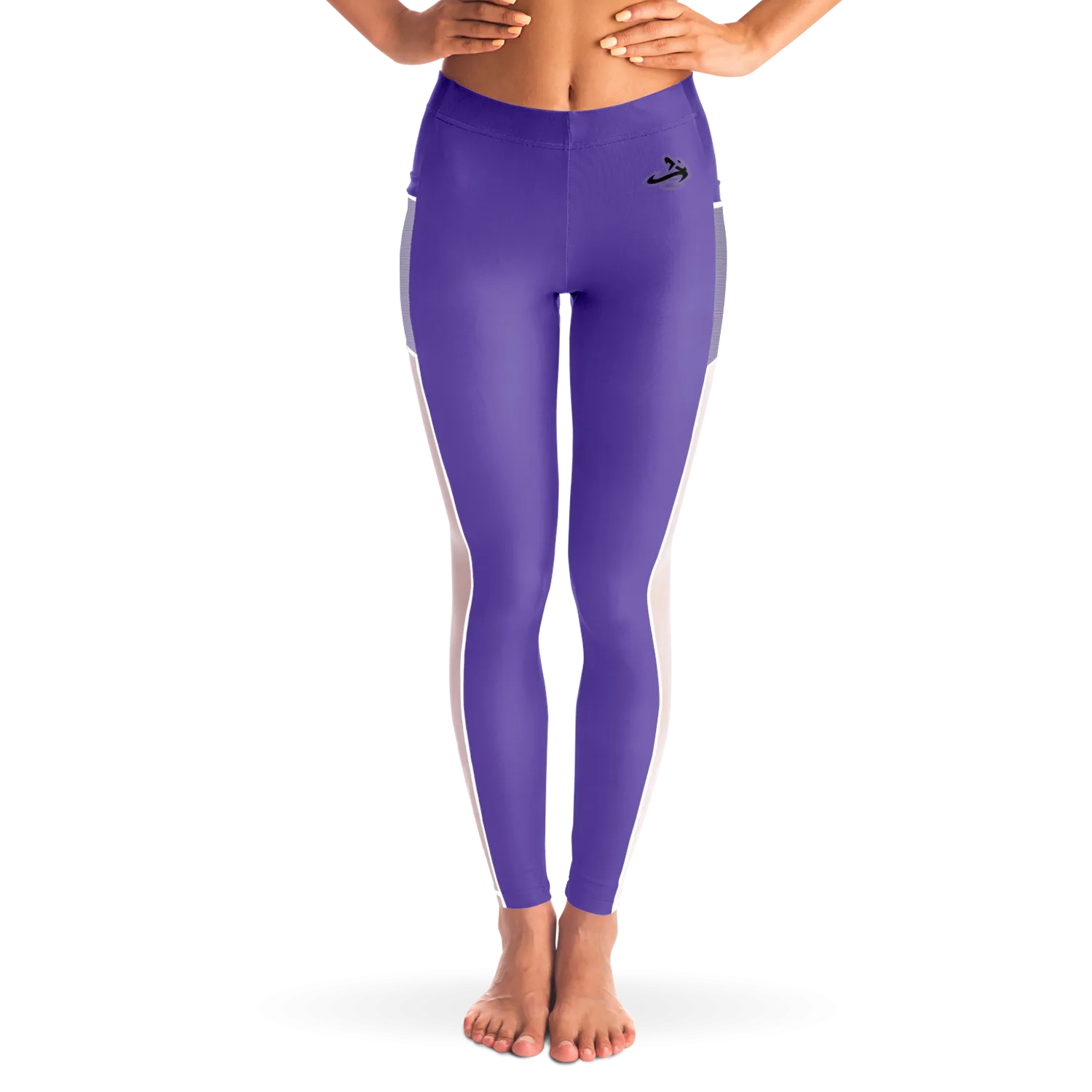 Athletic Apparatus Purple 2 BL V1 Mesh Pocket Legging