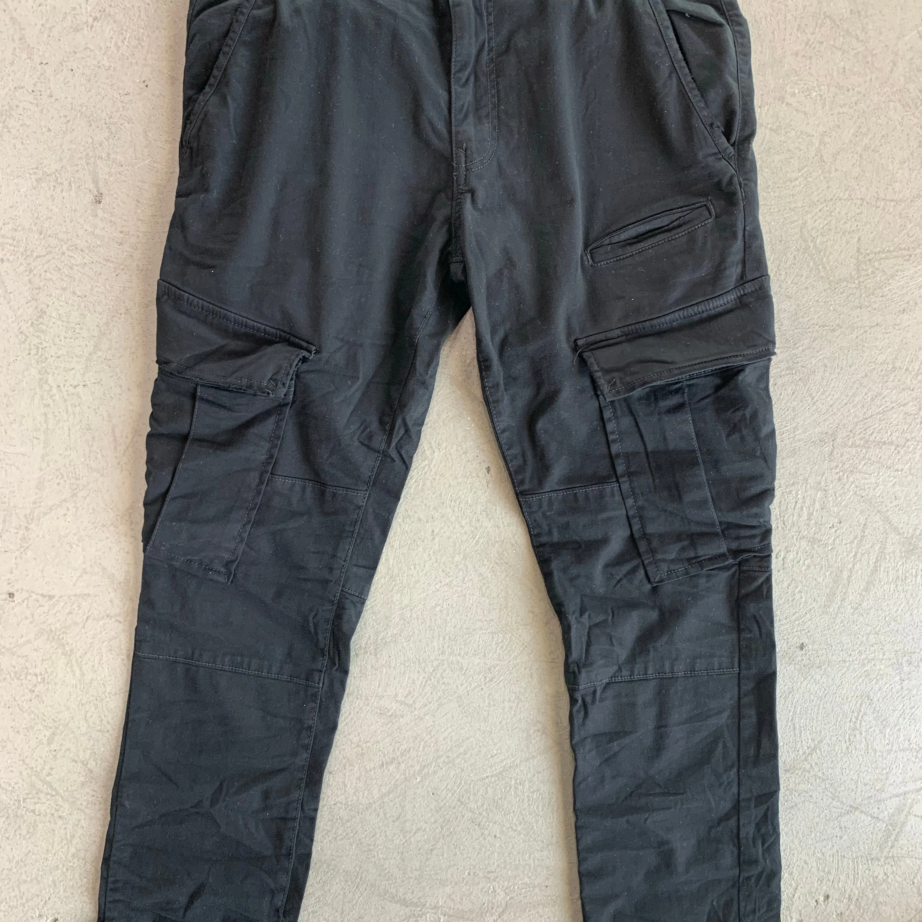 Black Cargo Pants