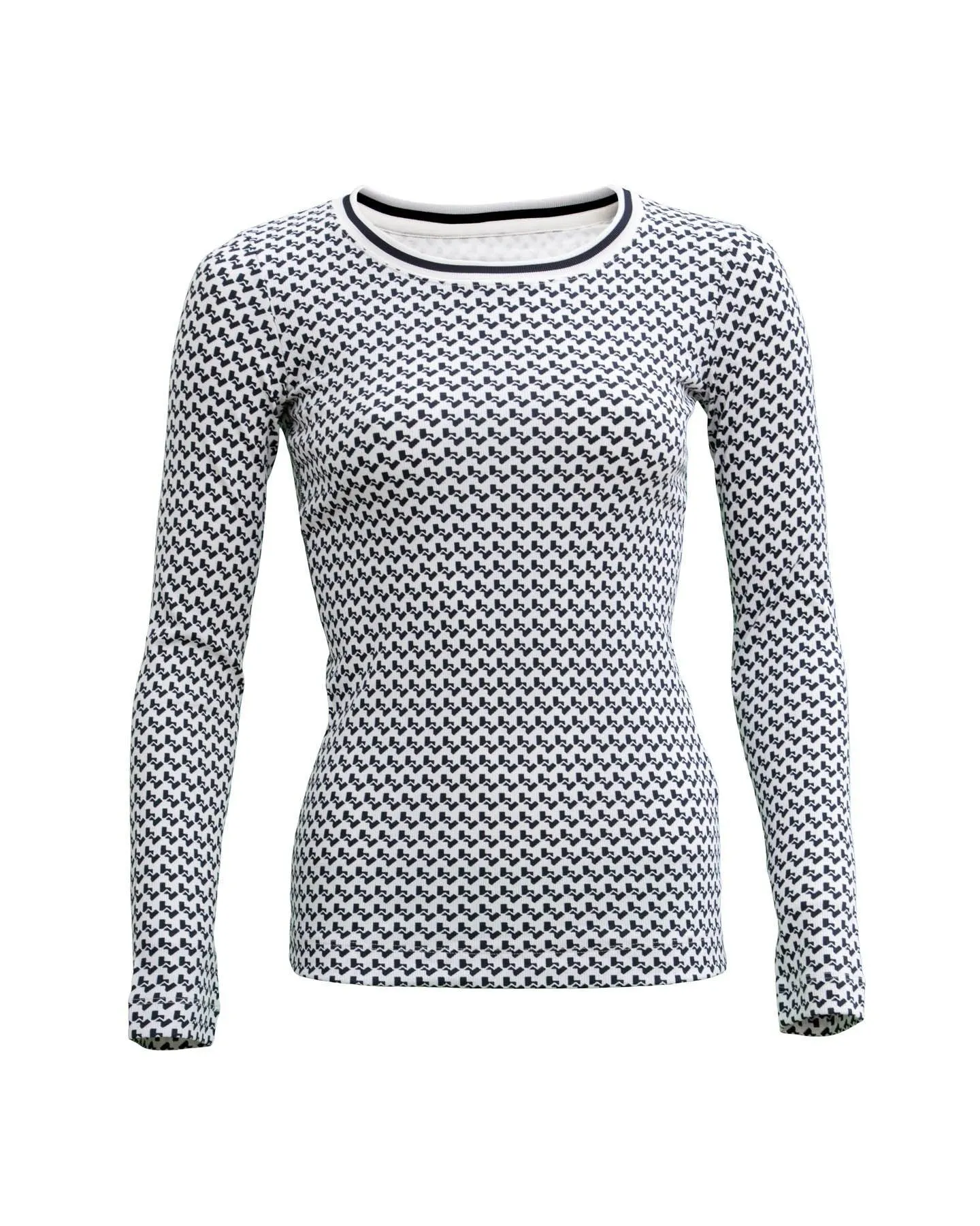 Crewneck Print Shirt