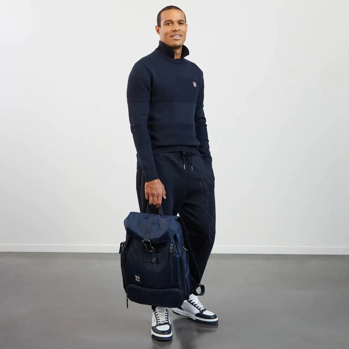 Eden Park Crew Neck Combination Knit