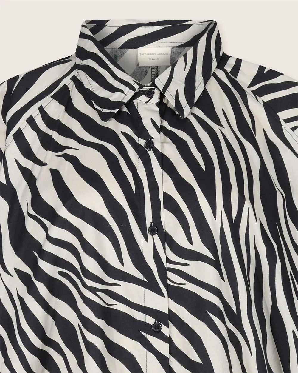 Jess Zebra Viscose Tunic