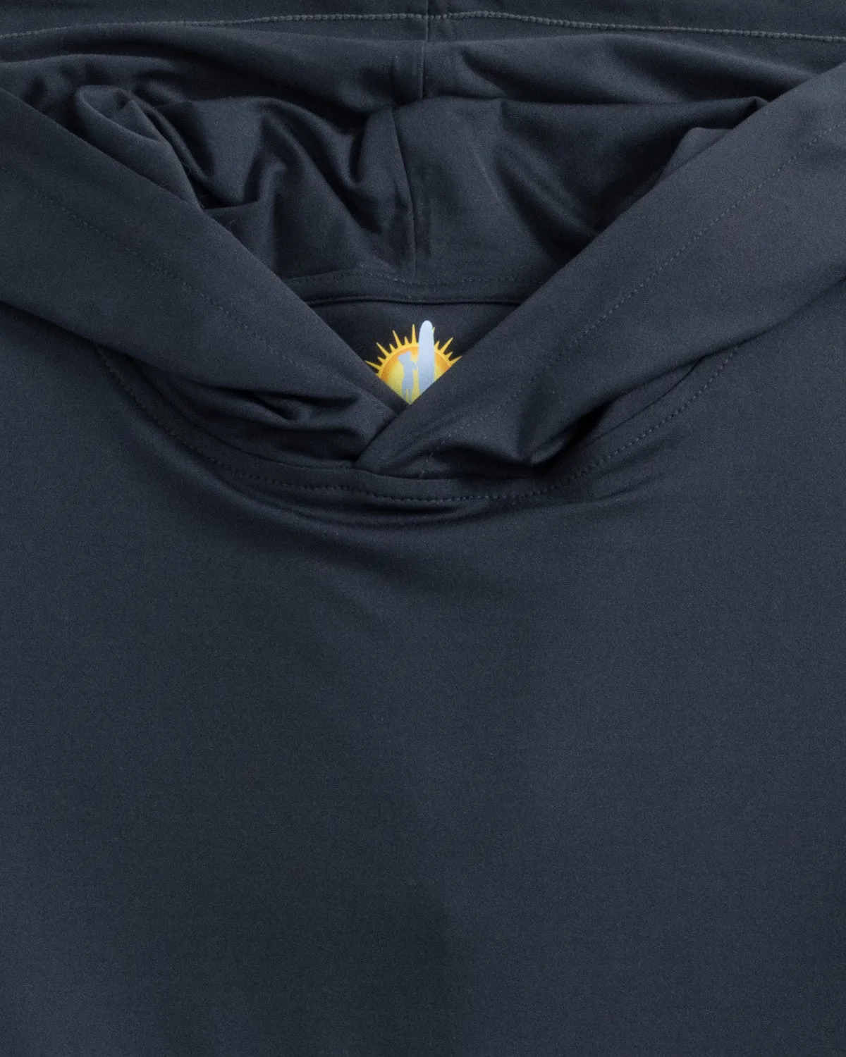 Johnnie-O Talon Hooded Long Sleeve T-Shirt - Black*