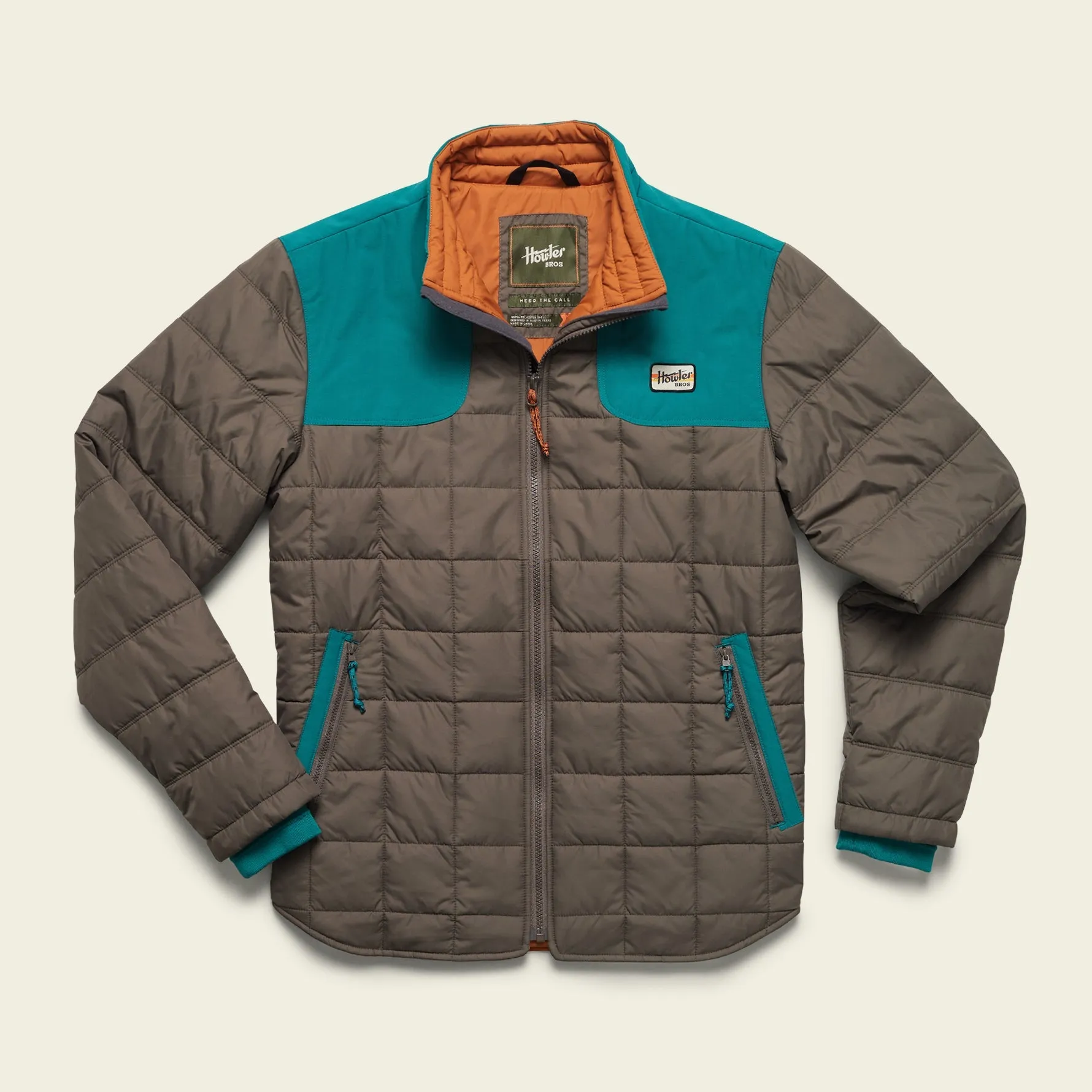 Merlin Jacket - Gravel / Ultramarine