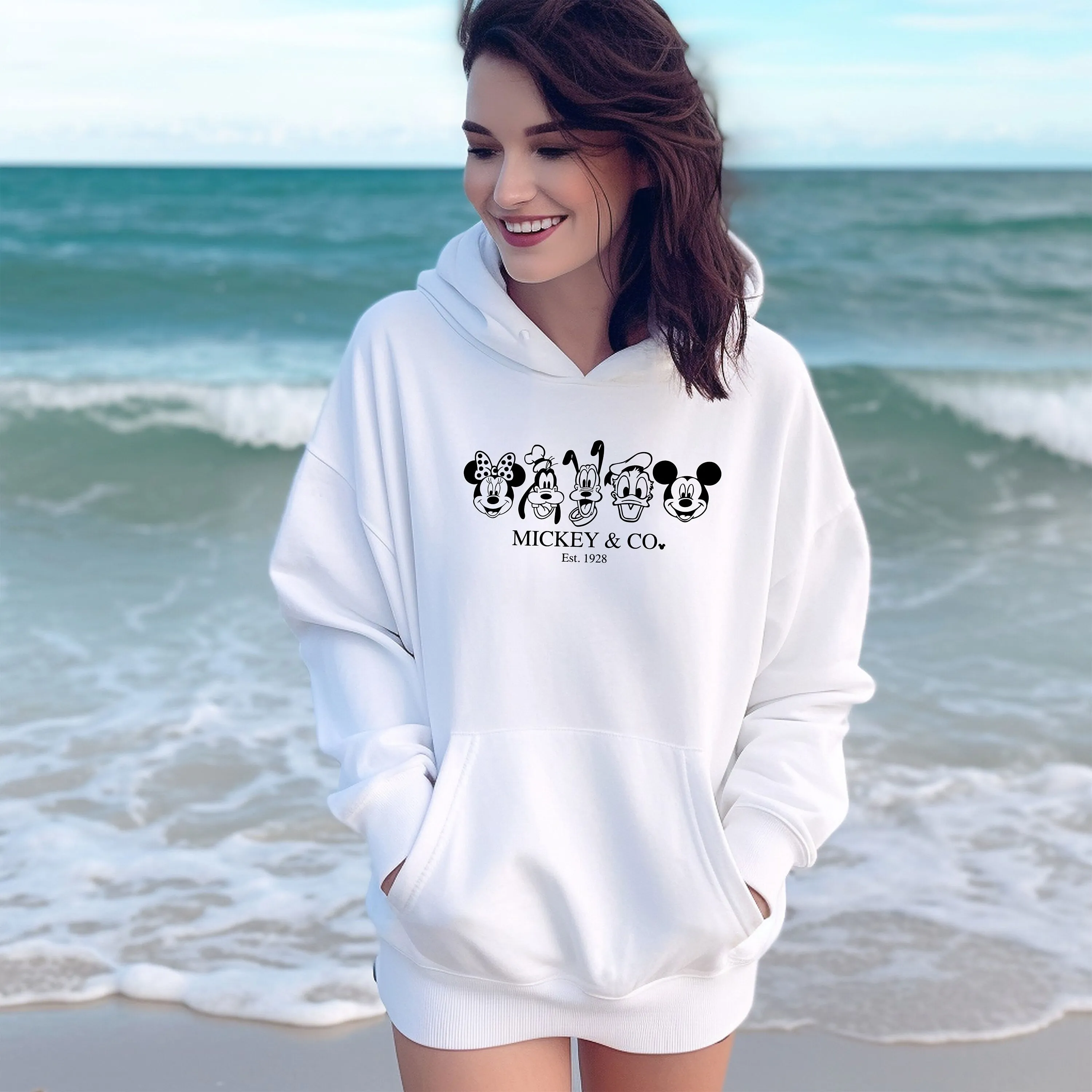 Mickey & Co sweatshirt, Unisex Sweatshirt, Disney hoodie, Disney Friends Shirt, Mickey And Friends Shirt, Disney Group Shirt