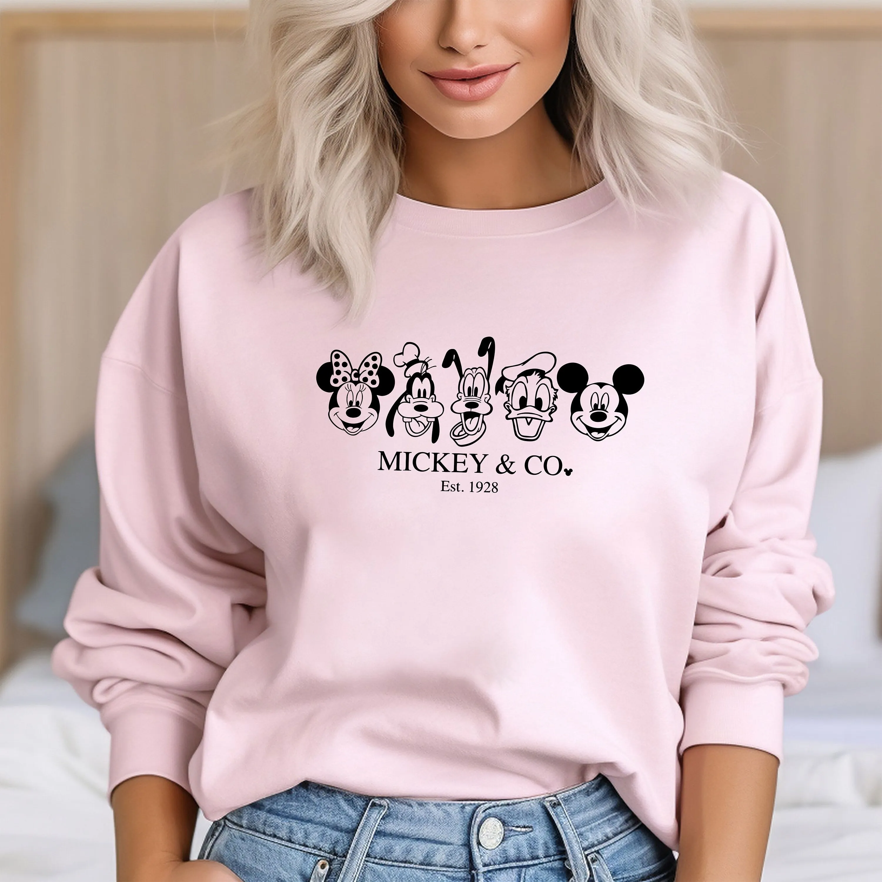Mickey & Co sweatshirt, Unisex Sweatshirt, Disney hoodie, Disney Friends Shirt, Mickey And Friends Shirt, Disney Group Shirt