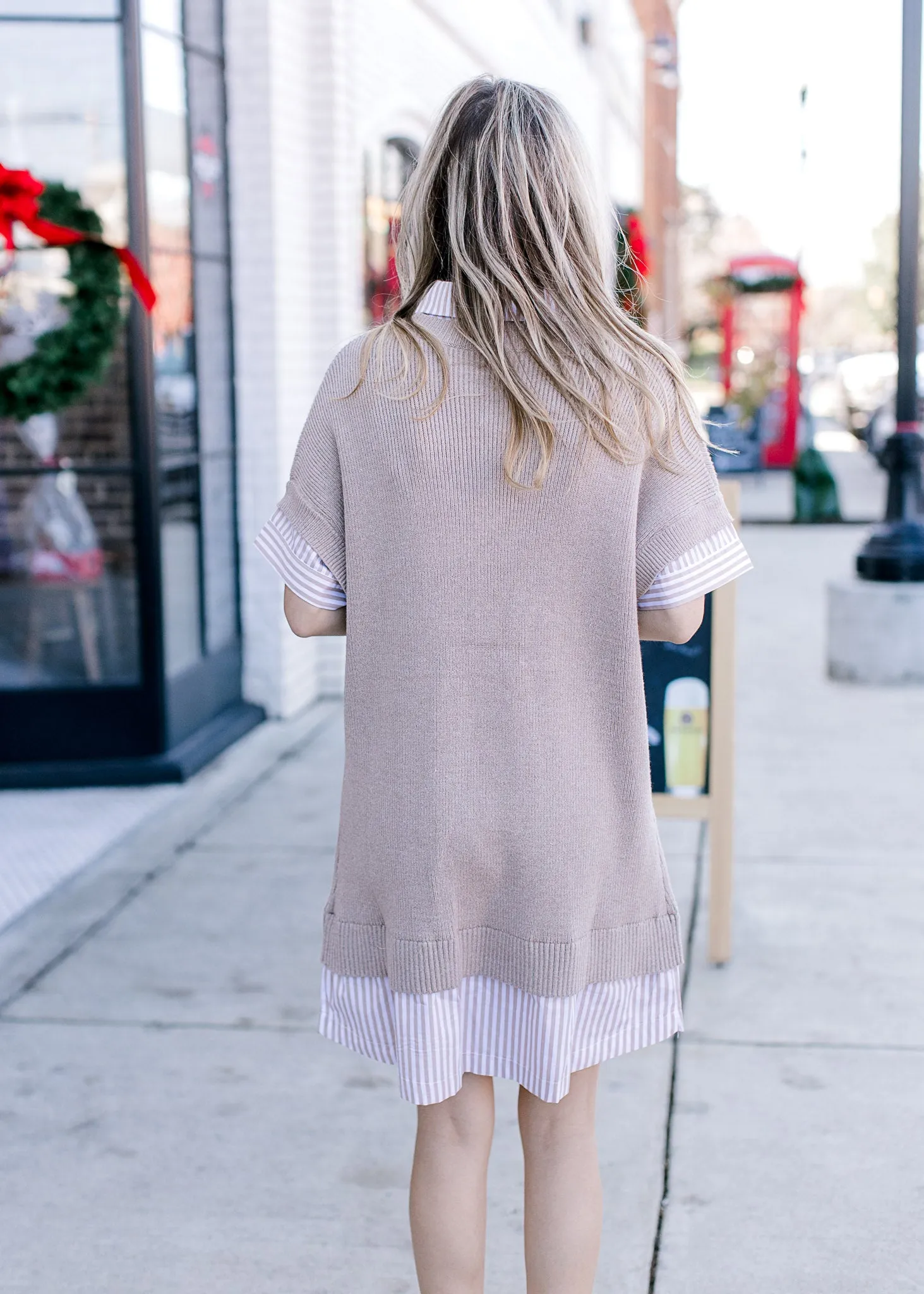 Mocha layers dress B