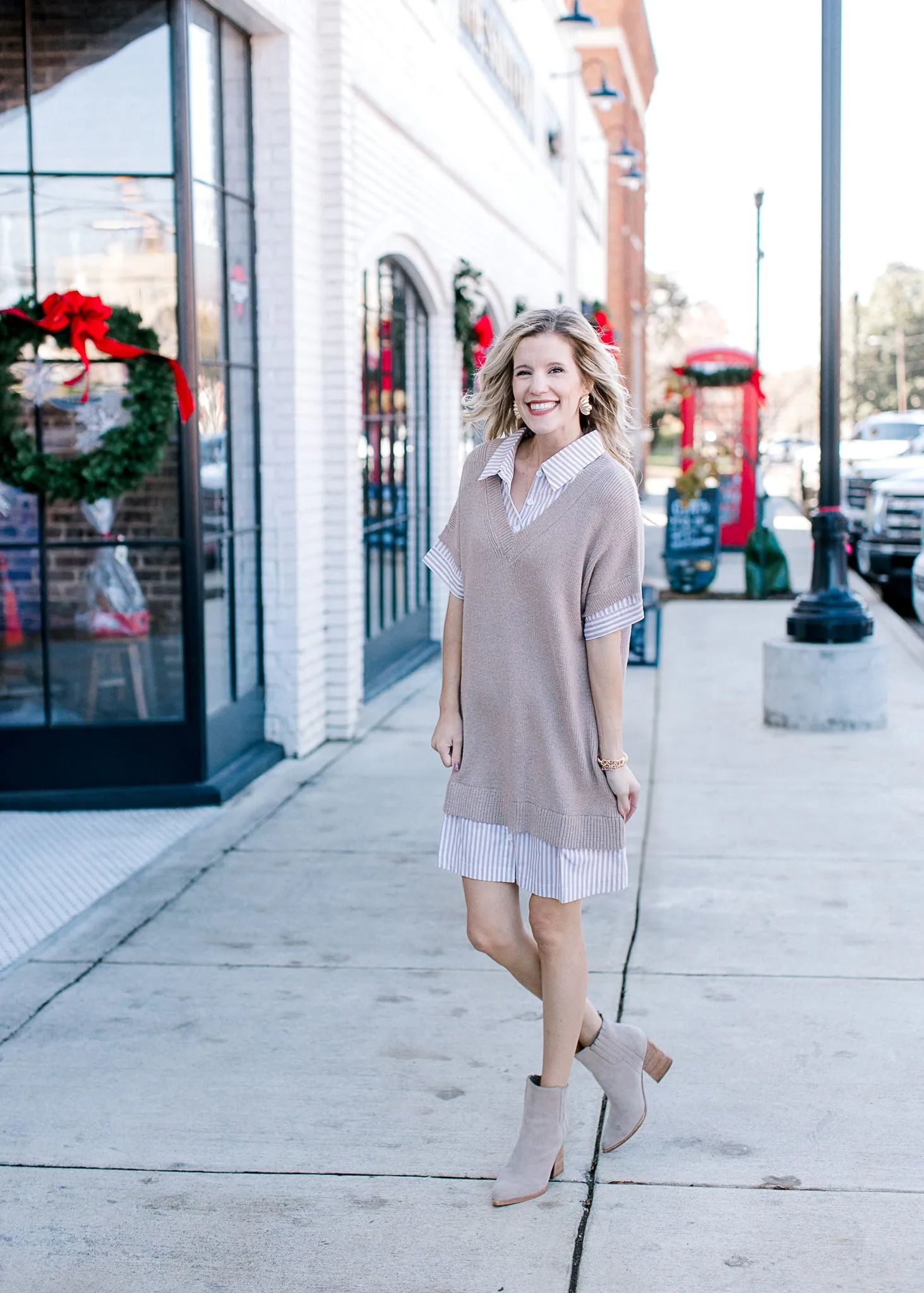Mocha layers dress B