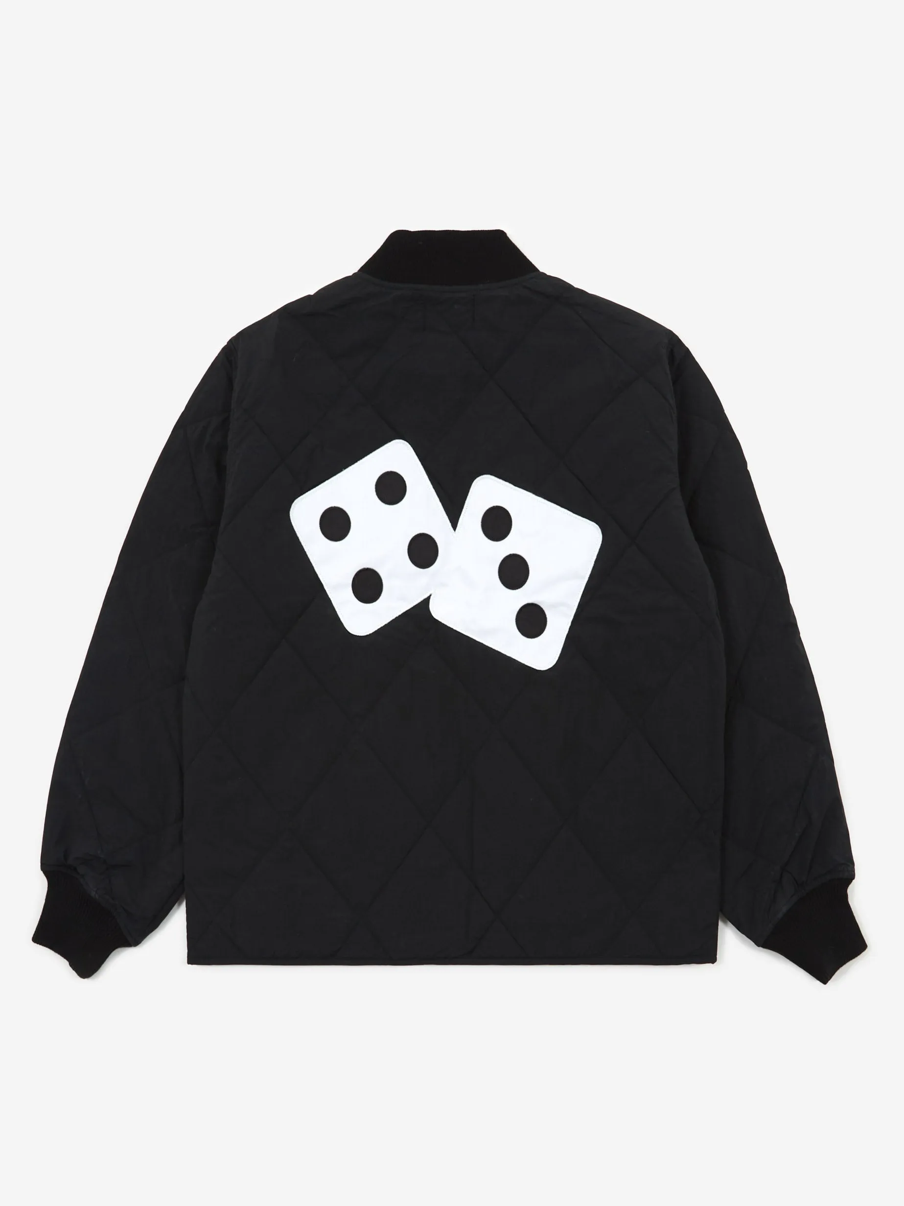 Stussy Dice Quilted Liner Jacket - Black